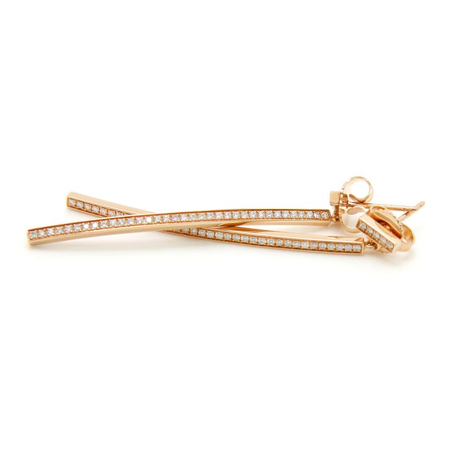 Tiffany & Co. ティファニーT バーピアス　ゴールド ティファニー T フープ ピアス イエローゴールド（ミディアム