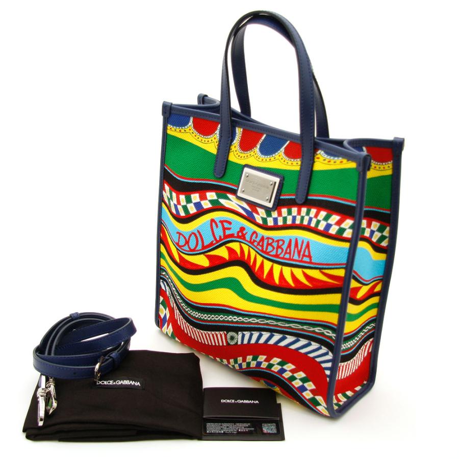 希少 DOLCE&GABBANA ドルガバ マルチプリント トートバッグ DOLCE&GABBANA ドルチェ＆ガッバーナ トートバッグ グラフィック