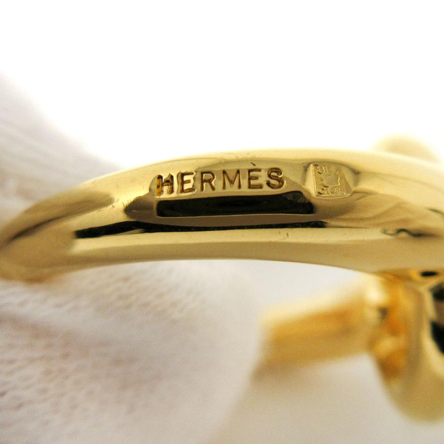 HERMES エルメス モー スカーフリング ゴールド 美品 美品】 エルメス モー スカーフリング ゴールド アクセサリー