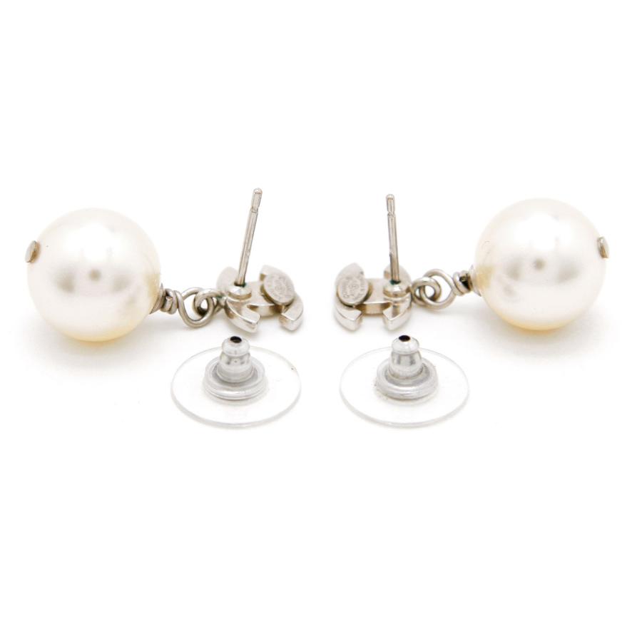 CHANEL シャネル ピアス ココマーク ラインストーン フェイク CHANEL シャネル ピアス ココマーク ラインストーン フェイク