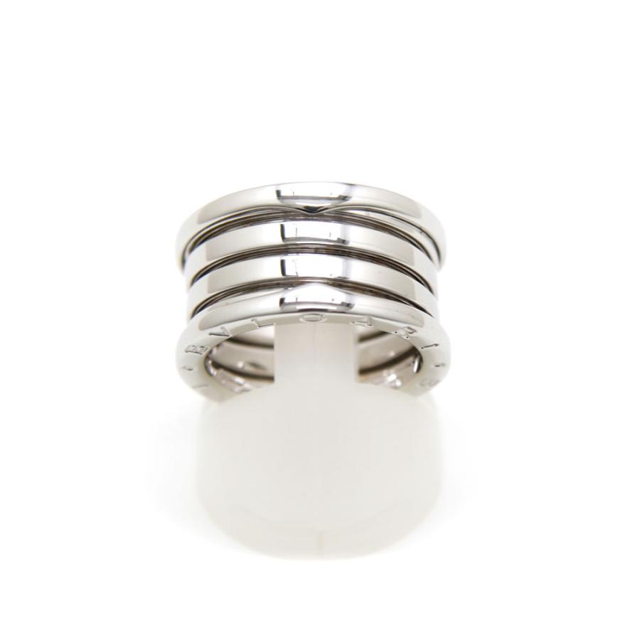 ビー・ゼロワン ブルガリ BVLGARI 指輪 新品仕上げ済 K18WG リング 4