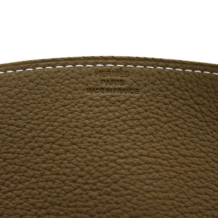 HERMESヴィドポッシュ エブリンH ハバナトリヨンクレマンス小物入れ HERMES - 美品 エルメス HERMES 小物入れ ヴィド・ポッシュ