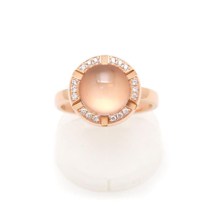 H*☆様 ショーメ CHAUMET スクエア 12P ダイヤ ピンク シェル 腕 CHAUMET ショーメ ケイシス ピンクシェル クォーツ 中古