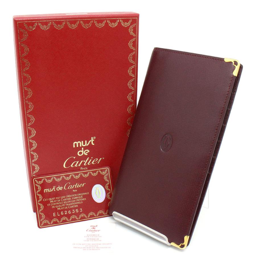 未使用品✨Cartier カルティエ マストライン 三つ折り長財布 ギャラ箱付き 楽天市場】【中古】Cartier カルティエ マストライン 三つ折り