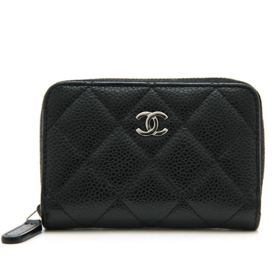 マトラッセ シャネル CHANEL 小銭入れ コインケース クラシック ジップ  