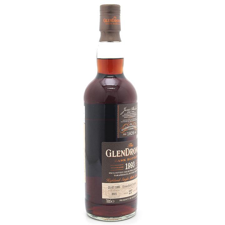 グレンドロナック - 古酒 スコッチ ウイスキー GLENDRONACH グレンドロナック 27年 1993 オロロソシェリーパンチョン 54.1% 700ml 筒付 シングルモルト 洋酒 グレンドロナック 古酒 スコッチ ウイスキー GLENDRONACH 27年