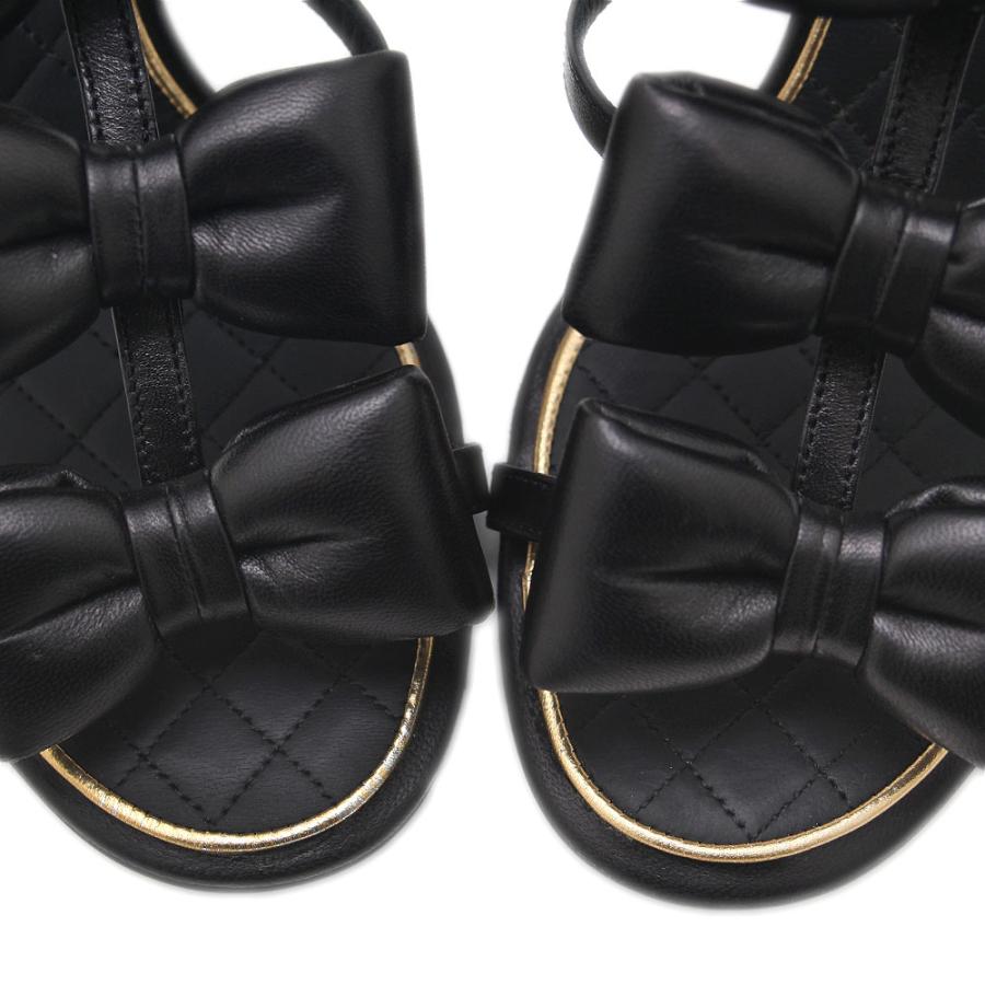 CHANEL シャネル サンダル、ミュール リボン ココマーク 11A