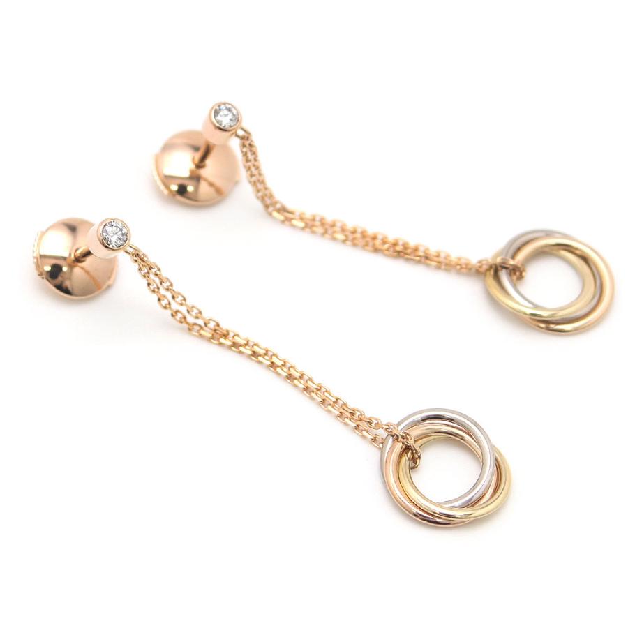 TRINITY（Cartier） カルティエ Cartier ピアス 新品仕上げ済