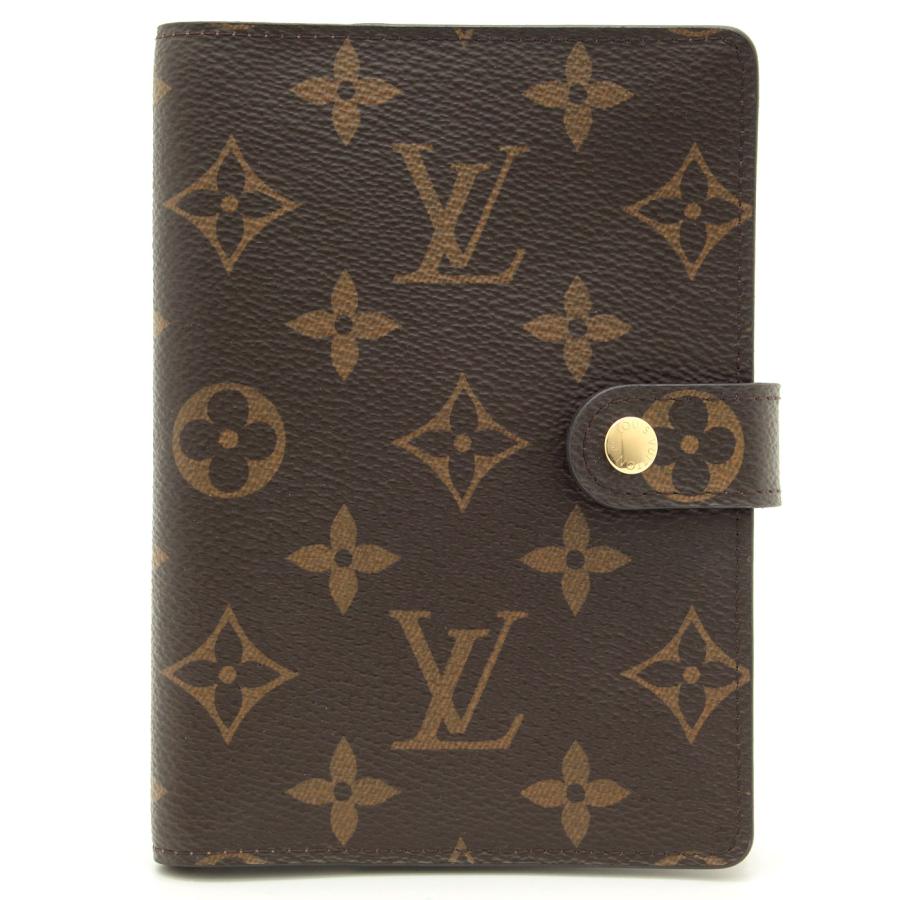 【美品】ルイヴィトン 手帳カバー　モノグラム　アジェンダPM LOUIS VUITTON（ルイ・ヴィトン） 手帳カバー モノグラム アジェンダPM