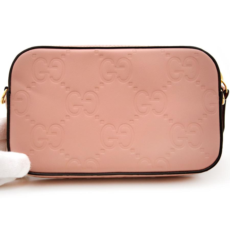 GUCCI グッチ GG ミニ ショルダーバッグ 781554 ピンク チェーン