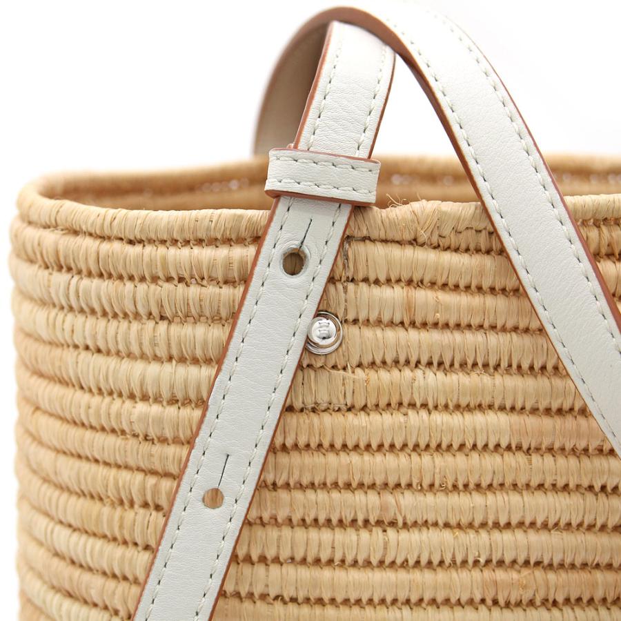 LOEWE ロエベ カゴバッグ 白 ホワイト スモール バスケットバッグ 6/30（月）13時まで出品】【最終値下げ】LOEWE ロエベ
