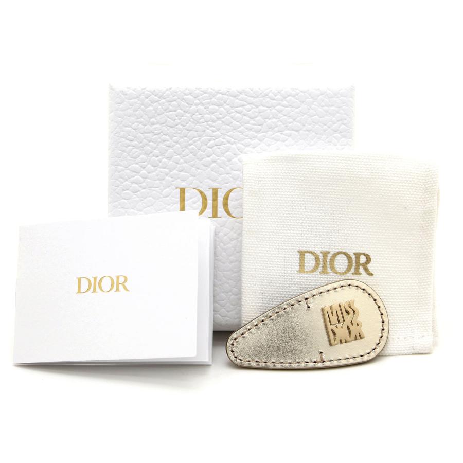 DIOR ヘアピン　正規品　ミスディオールidolヘアクリップ　カーフスキン org.jpg
