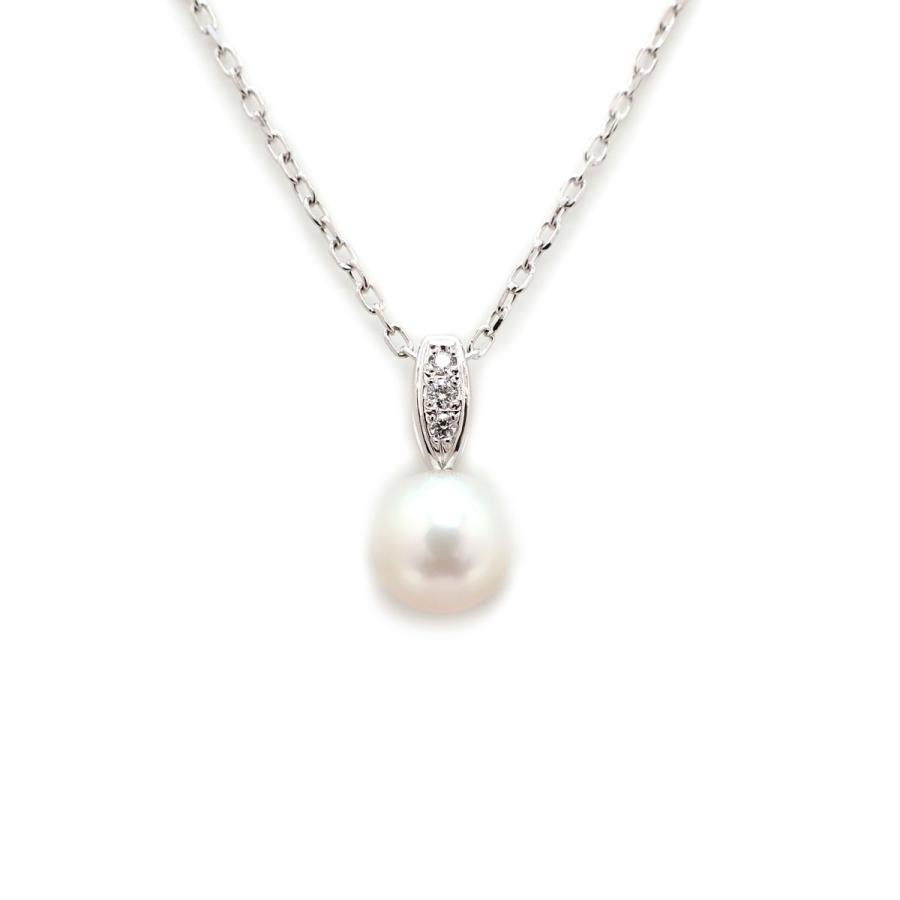 MIKIMOTO（ミキモト） ネックレス ペンダント 新品仕上げ済 K18WG