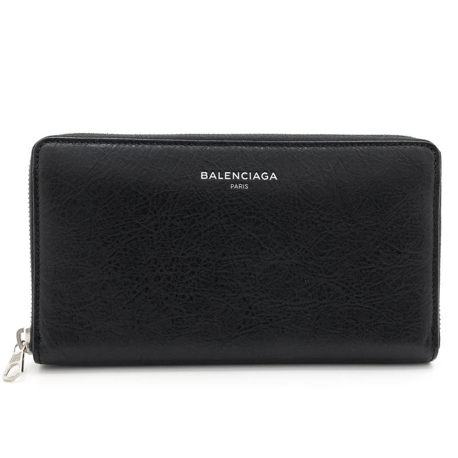 完売品★BALENCIAGA CASH Bifold Black 長財布　黒 BALENCIAGA（バレンシアガ） 長財布 CASH キャッシュ コンチネンタル