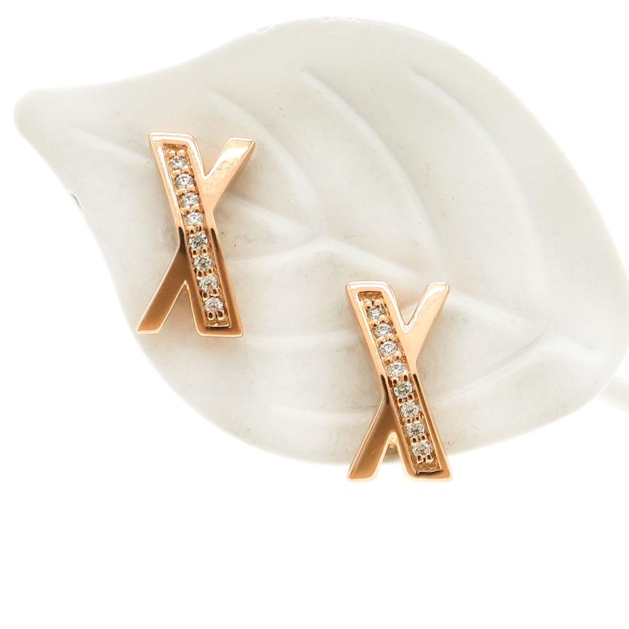TIFFANY&Co.（ティファニー） ピアス 新品仕上げ済 K18 アトラス X 16P