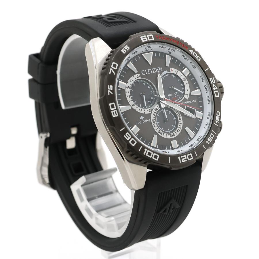 CITIZEN シチズン 腕時計 PROMASTER プロマスター LANDシリーズ CB5036-10X 電波ソーラー エコドライブ クロノグラフ ブラック メンズ 中古 美品 | CITIZEN | 02