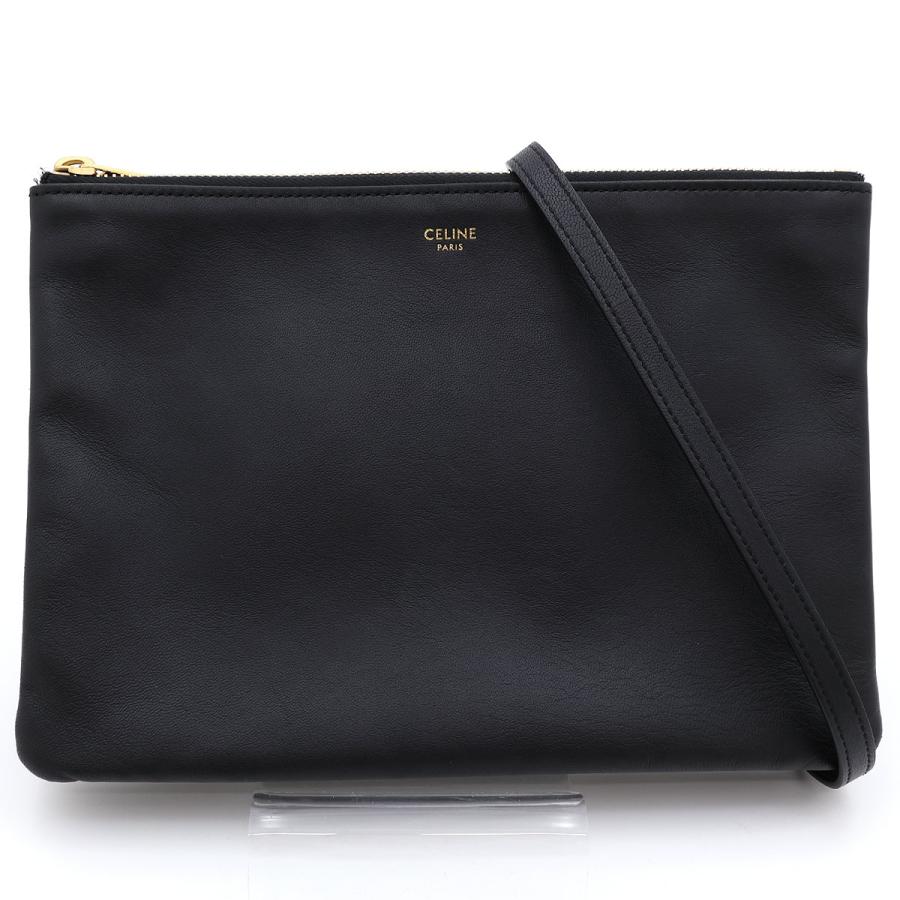 CELINE（セリーヌ） ショルダーバッグ トリオ ラージ 187613 ブラック