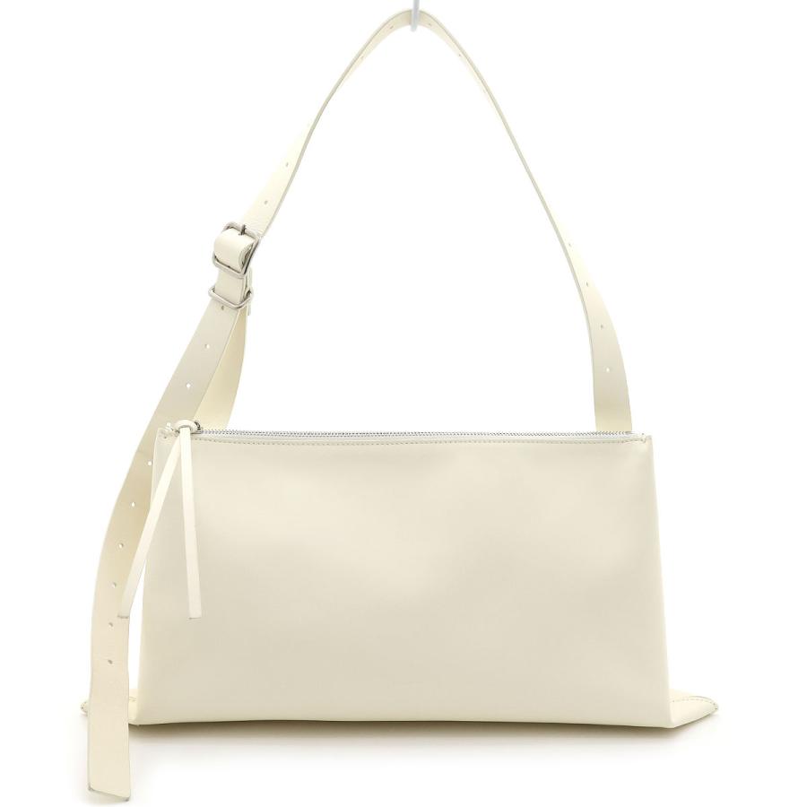 Jil Sander（ジル・サンダー）のホワイトクラッチバッグ /エッグシェル JIL SANDER（ジルサンダー） ショルダーバッグ エンパイア ミディアム