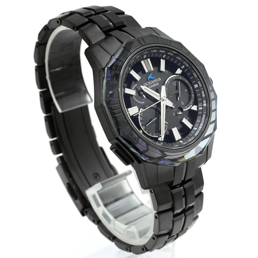 CASIO カシオ 腕時計 OCEANUS オシアナス マンタ OCW-SG1000CN-1AJR CALM NIGHT 江戸切子 世界限定600本 No.001 ソーラー充電 メンズ ほぼ未使用 中古 美品 | CASIO | 02