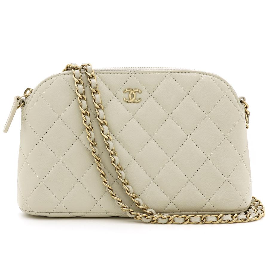 CHANEL シャネル タイムレスクラシック チェーンクラッチバッグ マトラッセ ショルダーバッグ AP4016 キャビアスキン レッド  レディース【中古】 CHANEL（シャネル） ショルダーバッグ タイムレスクラシック チェーン