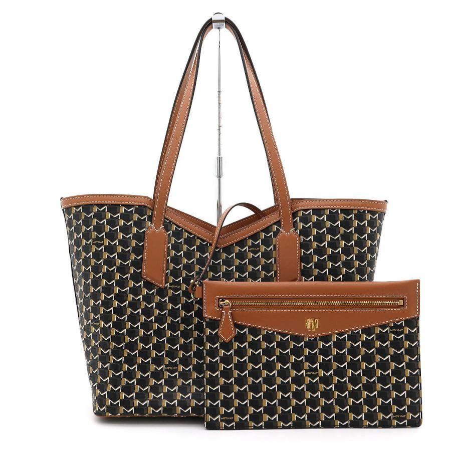 MOYNAT（モワナ） トートバッグ M.CABAS HOR PM ポーチ付 ブラック