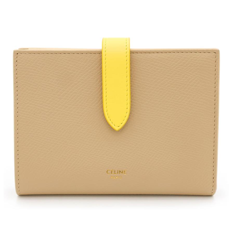 CELINE（セリーヌ） 二つ折り財布 ミディアム ストラップウォレット