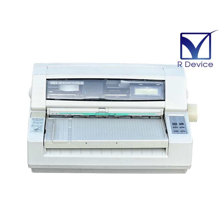 【動作OK】　OKI 5650SU-R ドットプリンター Amazon | OKI MICROLINE ドットインパクトプリンタ5650SU-R ML5650SU-R