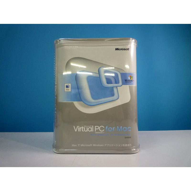 Microsoft Virtual PC for Mac 7 with Windows XP Professional IntelMac非対応