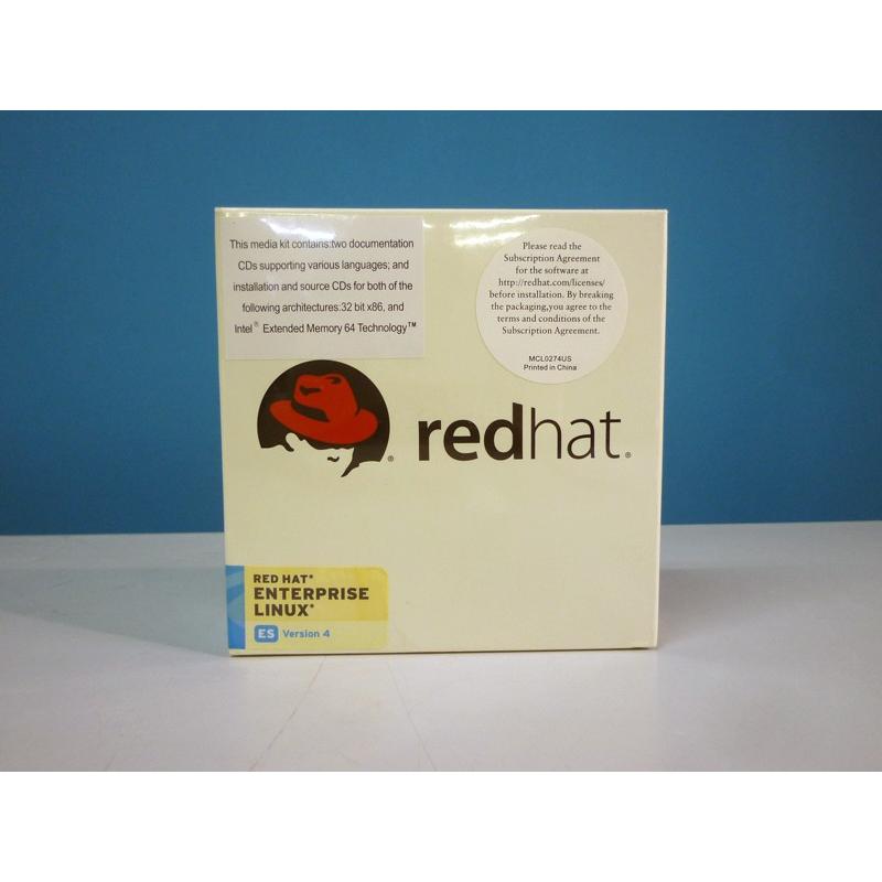 Red Hat Enterprise Linux Version4 ES x86/AMD64 RHEL 英語版【新品】｜r-device