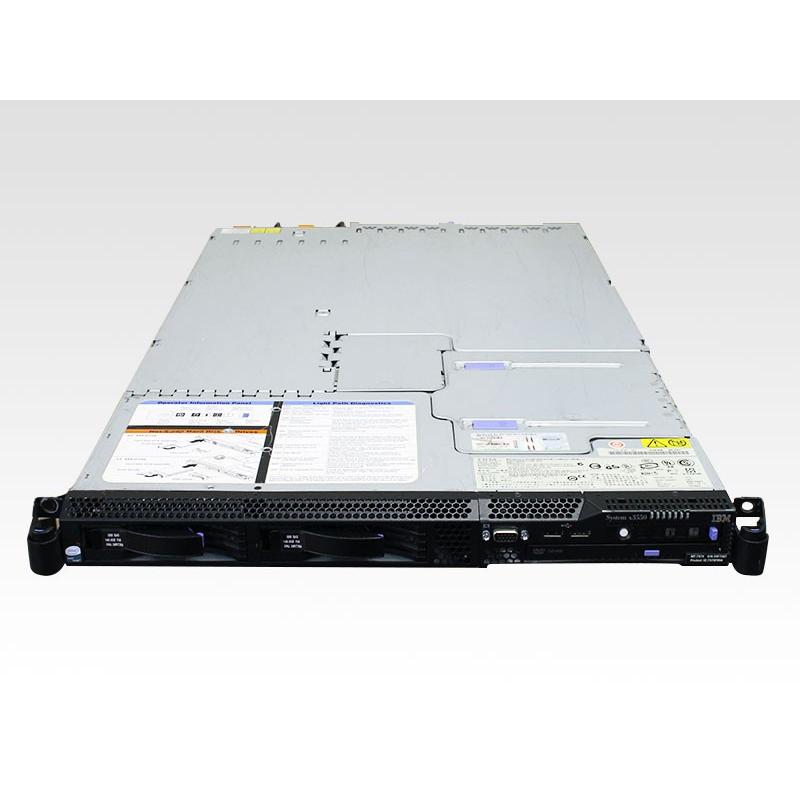 System x3550 7978-PMW IBM Xeon X5355 x1/4GB/146GBx2/DVDコンボ/ServeRAID 8K-l 32MB/PSUx2