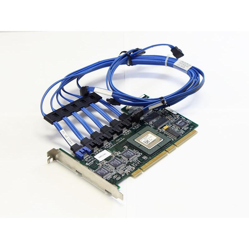 0WC192 DELL 6ポート SATA RAIDコントローラー PCI 64bit/66MHz Adaptec AAR-2610SA/64MB/DELL4