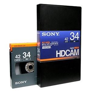 SONY BCT-34HDL HDCAMテープ ラージカセット 34分 10本セット 箱傷み品