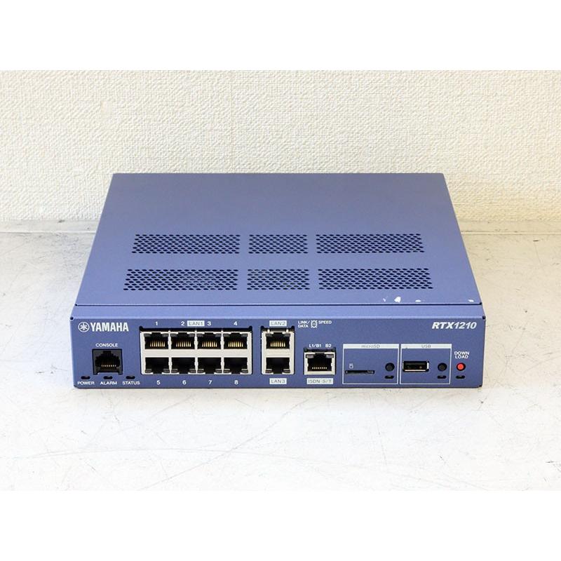 YAMAHA RTX1210 VPNルーター/クライアントソフトウェア RTX1210 特長
