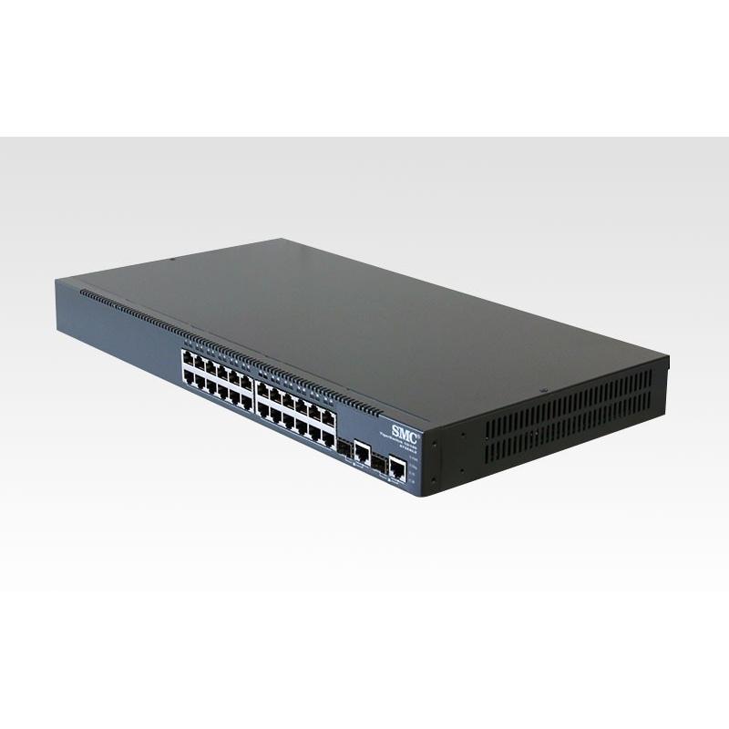 TigerSwitch 6726AL2 SMC Networks 10 100Mbps 24ポートスイッチ