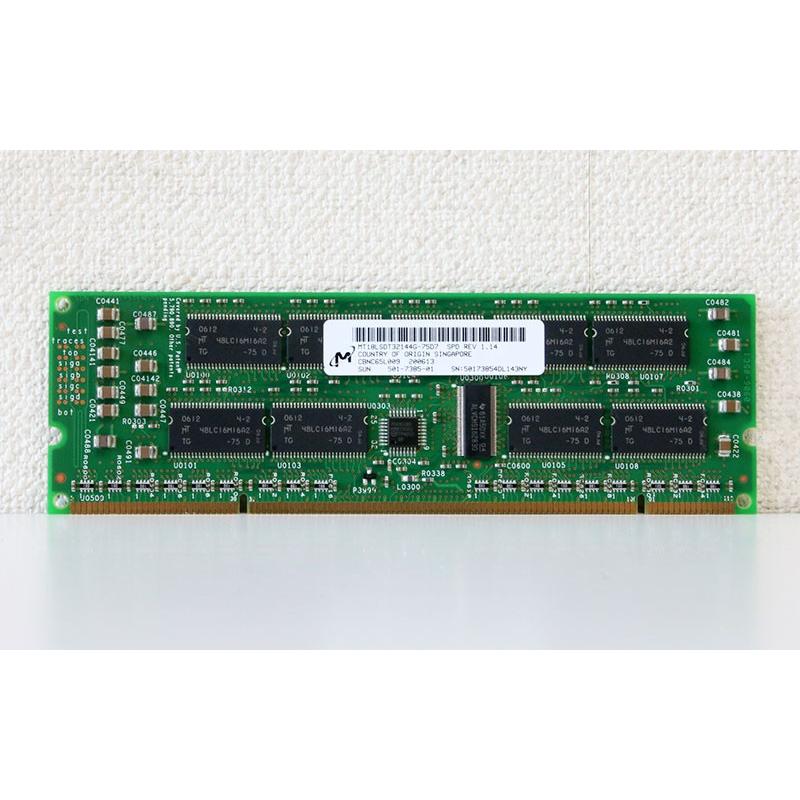 501-7385 Sun Microsystems 512MB SDRAM DIMM Micron Technology MT18LSDT32144G-75D7