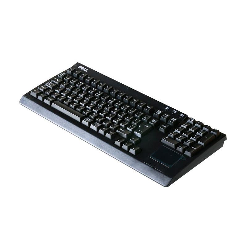 0TH835 DELL ラックマウントキーボード USB PS/2接続 日本語配列【中古 