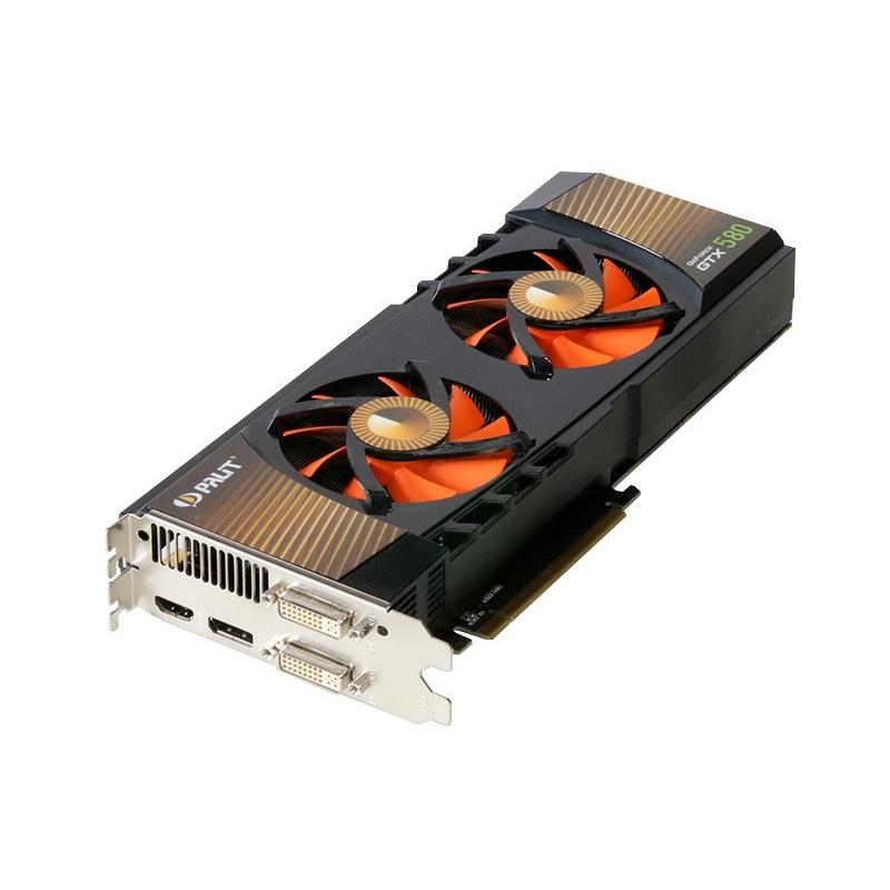 Palit Microsystems GeForce GTX 580 1536MB DVI*2/HDMI/DisplayPort 