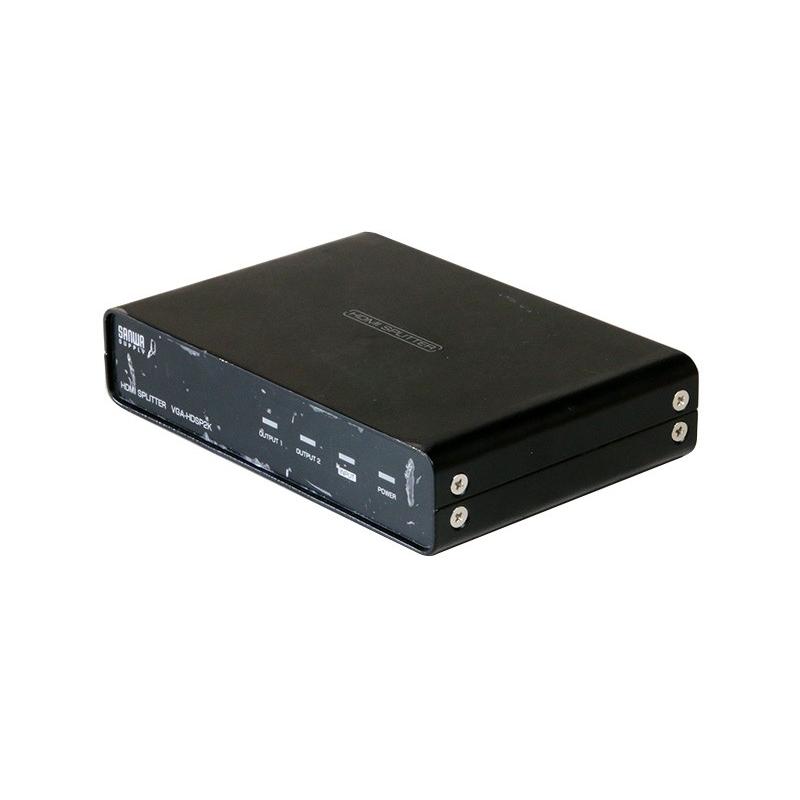 VGA-HDSP2K サンワサプライ 3D対応HDMI分配器 (2分配)【中古 