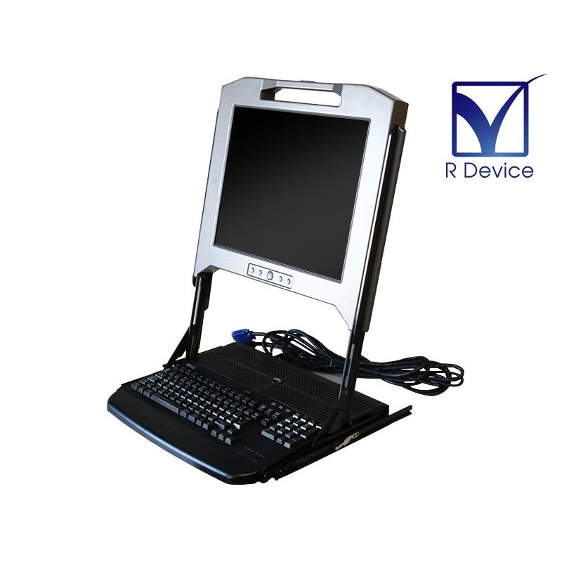0RN339 DELL 1Uラックマウント 17インチ 液晶ディスプレイ/キーボード 