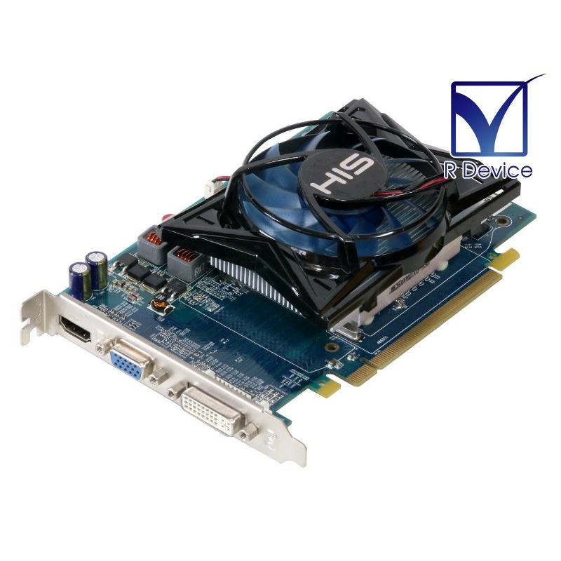 HIS Radeon HD 6750 1GB HDMI/D-Sub/DVI PCI Express 2.0 x16 H675FS1G【中古】｜r-device