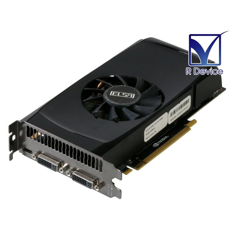 ELSA GeForce GTX 460 768MB DVI *2/mini-HDMI PCI Express 1.1 x16 GD460-768EB【中古ビデオカード】｜r-device