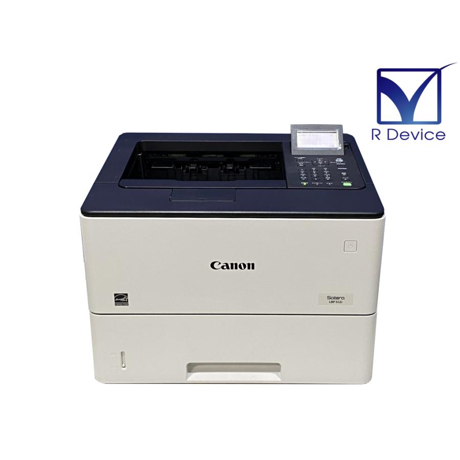 キヤノン A4 モノクロ 両面印刷 レーザープリンター Satera LBP312i