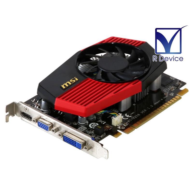 MSI GeForce GT 440 512MB HDMI/D-sub/DVI-I PCI Express 2.0 x16 N440GT-MD512D5【中古ビデオカード】｜r-device