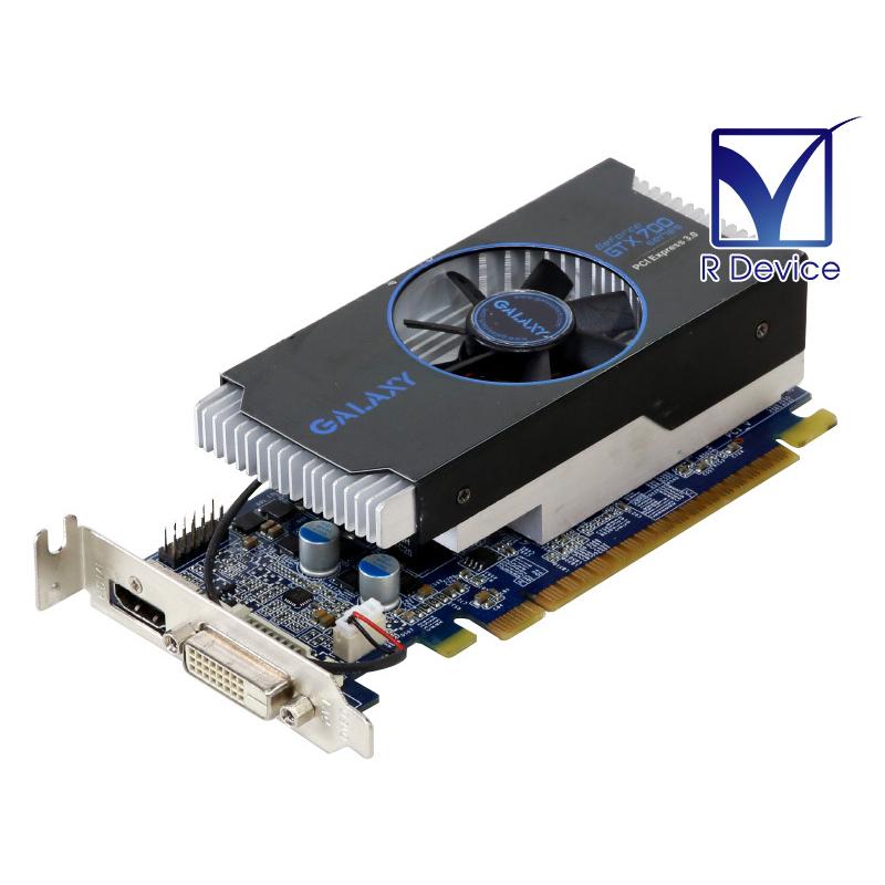 GALAXY GeForce GTX 750 Ti 2048MB HDMI/DVI-D PCI Express 3.0 x16 LowProfile GF PGTX750TI-OC-LP/2GD5【ビデオカード】