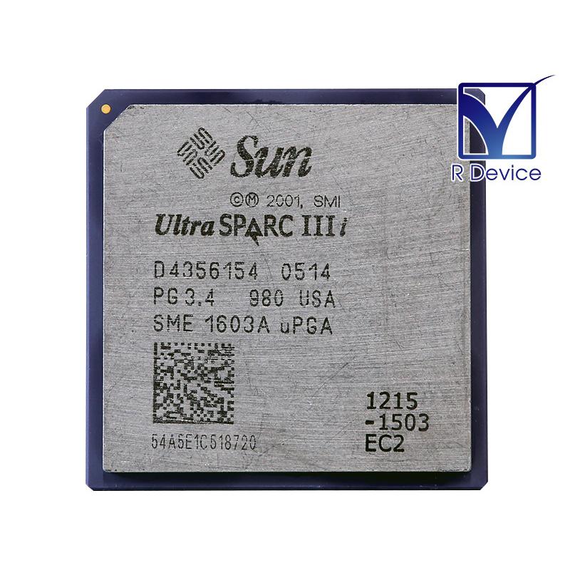Sun Microsystems Ultra SPARC IIIi 1500MHz/SME 1603A uPGA PG 3.4 980【CPU】