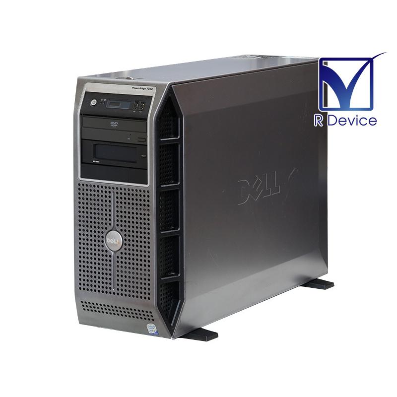 PowerEdge T300 Dell Core 2 Duo Processor E6405 2.13GHz/2048MB/HDD非搭載/DVD-ROM/0JW063 PERC 6/iR【中古サーバー】｜r-device