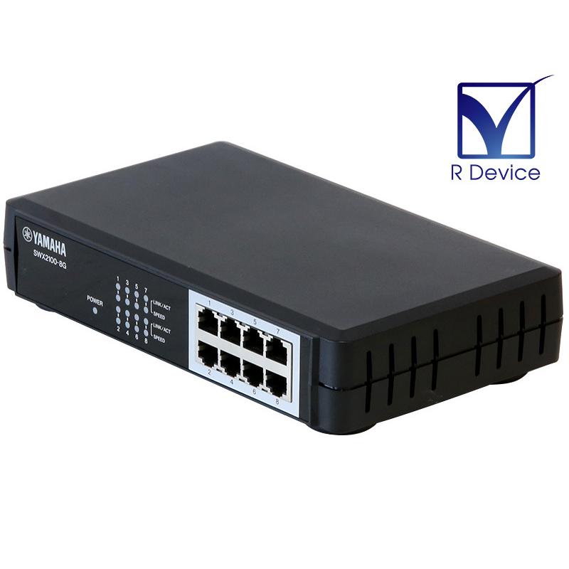 YAMAHA SWX2100-8G 8ポート L2スイッチ（ヤマハ シンプルL2