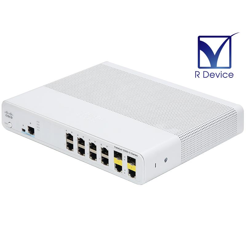 Catalyst 2960-C WS-C2960C-8TC-L V01 Cisco Systems 10/100 Fast Ethernet *8 15.0(2)SE5 初期化済【中古】｜r-device