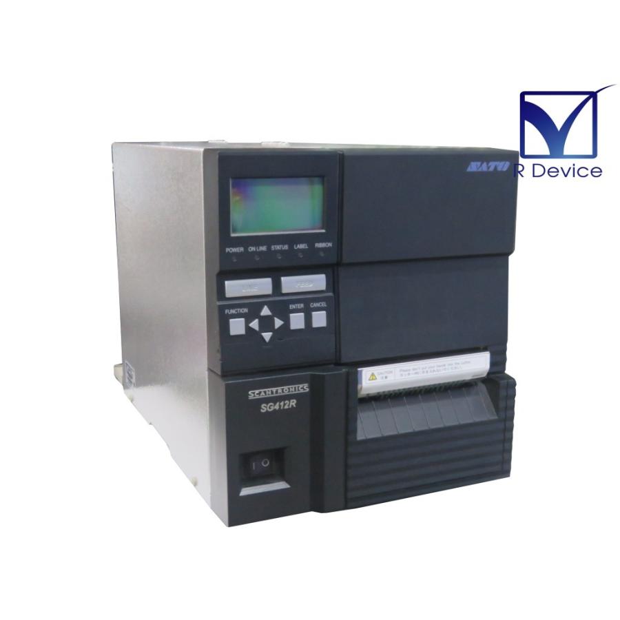 ○SATO バーコードプリンター スキャントロニクス○SG424R バーコード