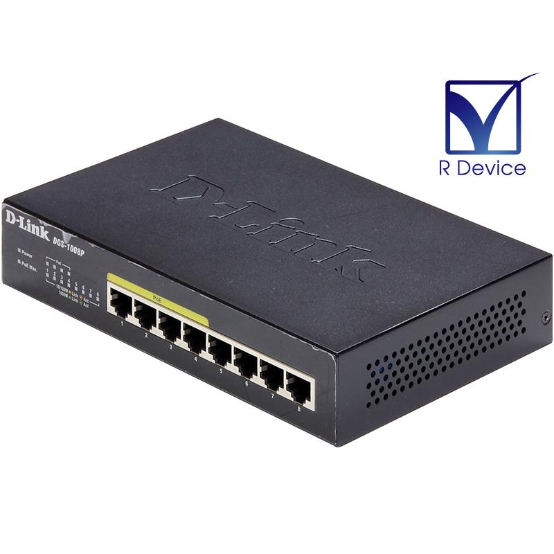 DGS-1008P /D1 D-Link Corporation 8ポート 10/100/1000BASE-T アン